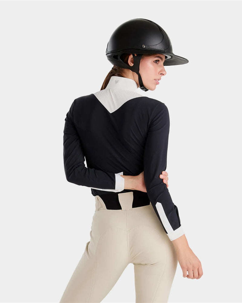 Horse Pilot Aeris Long Sleeve Show Shirt - Black