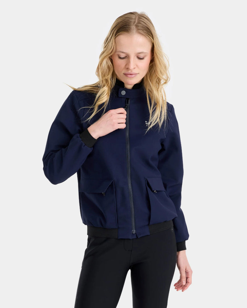 Horse Pilot Teddy Jacket - Navy