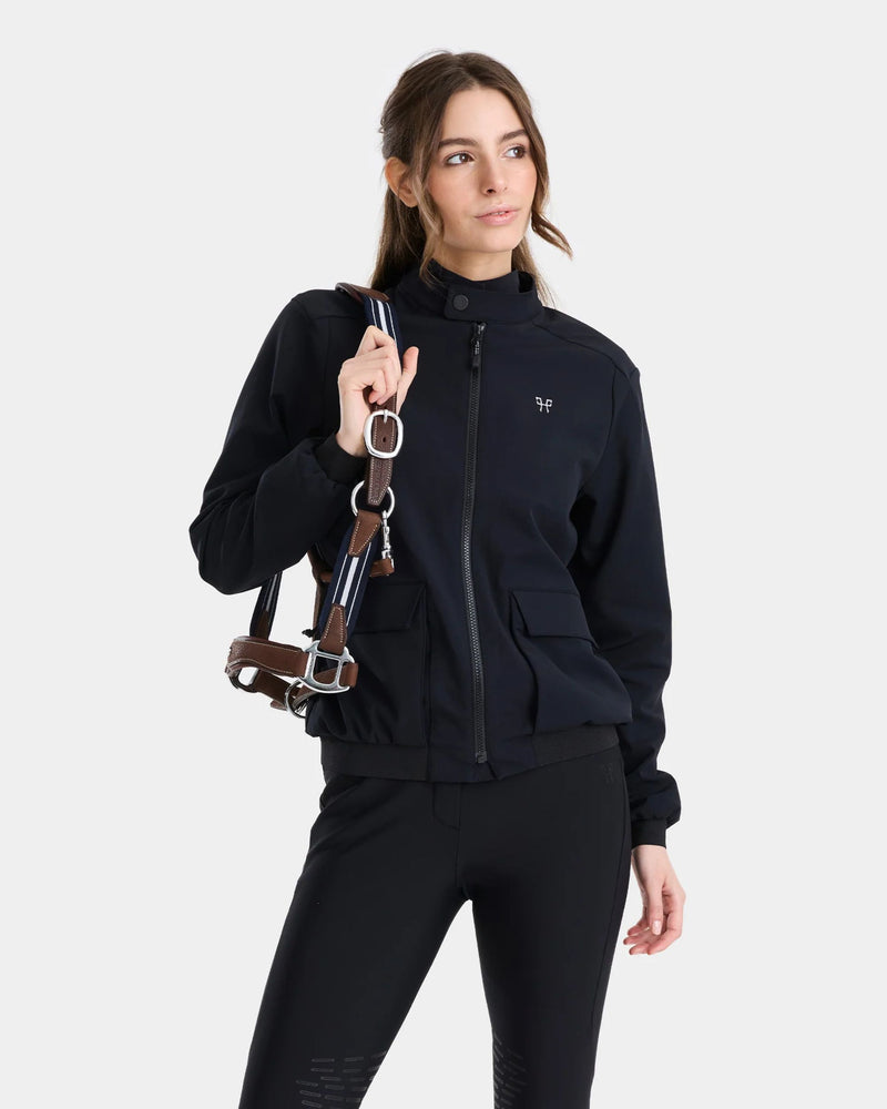 Horse Pilot Teddy Jacket - Black