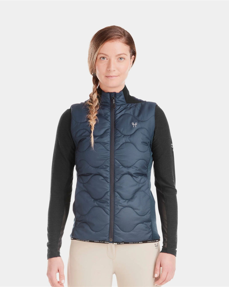 Horse Pilot Rider Vest - Navy