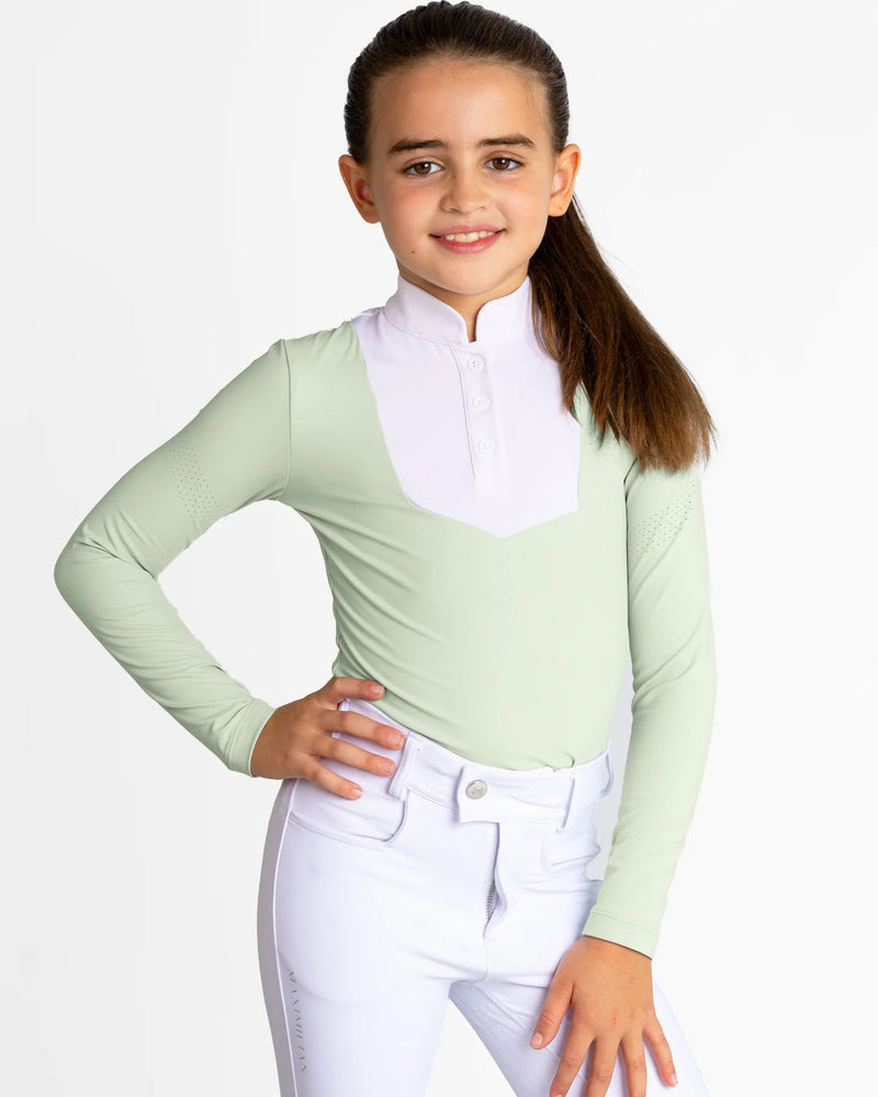 Camisa de manga larga Maximilian YR Sienna - Sage Green