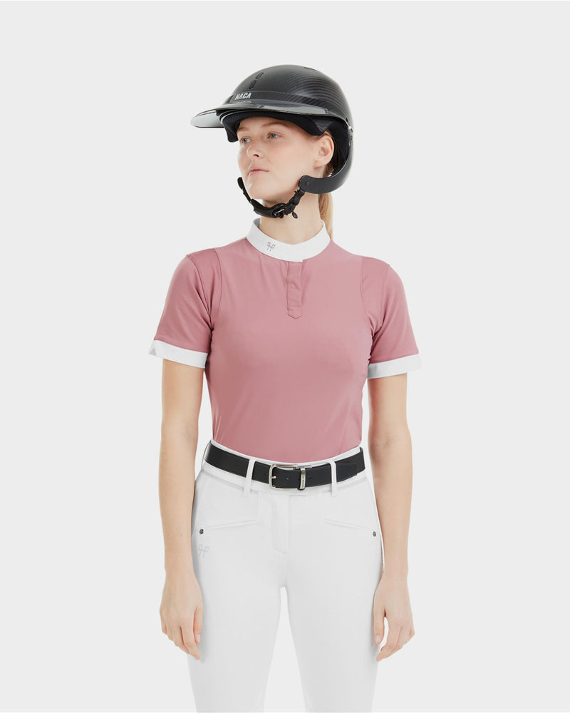 Horse Pilot Aerolight Short Sleeve Competition Shirt - Mesa Pink