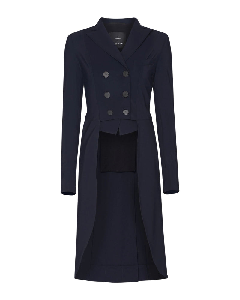 Trolle Star Cut Technical Tailcoat - Navy