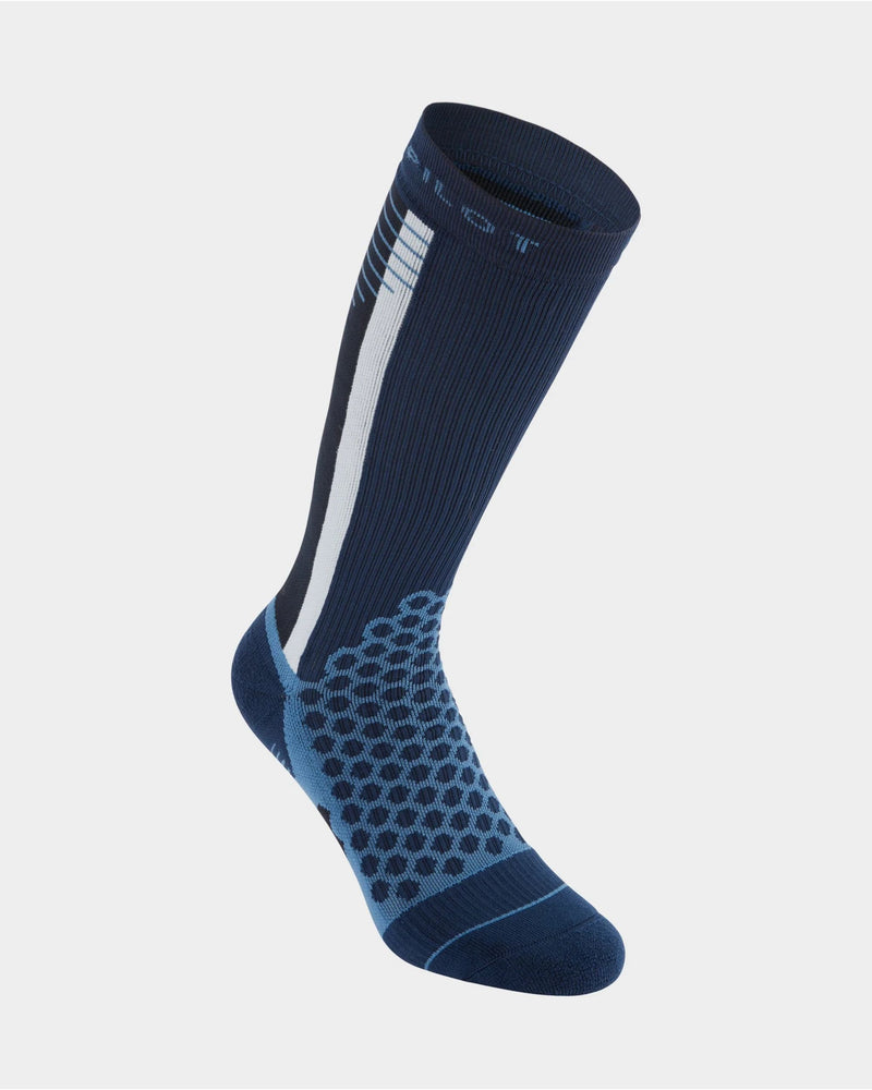 Horse Pilot Compression Socks - Navy