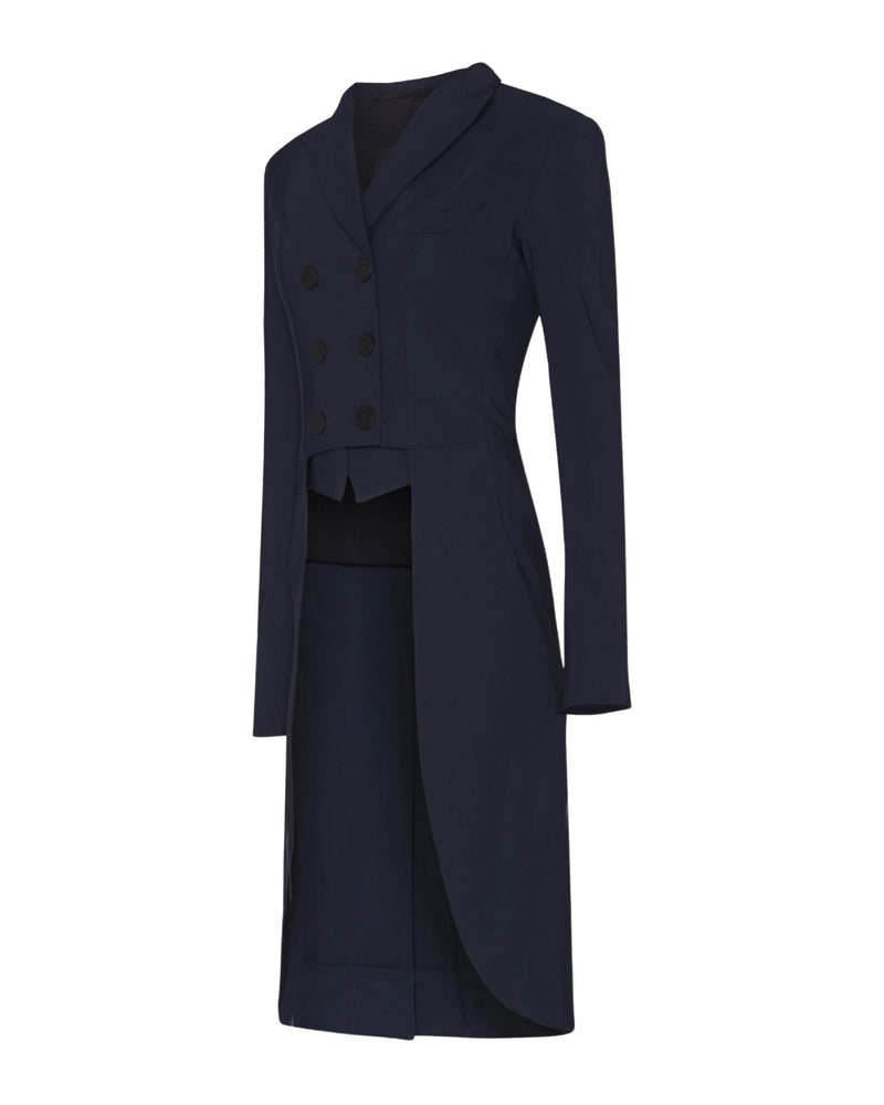 Trolle Star Cut Technical Tailcoat - Navy
