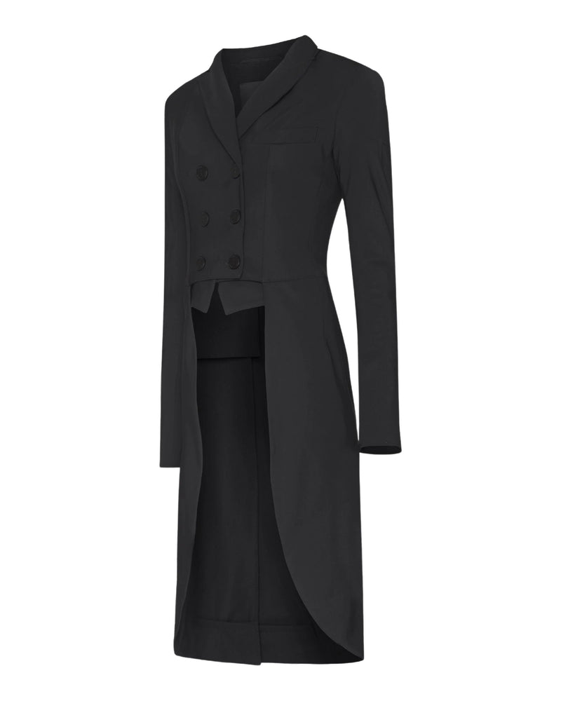 Trolle Star Cut Technical Tailcoat - Black