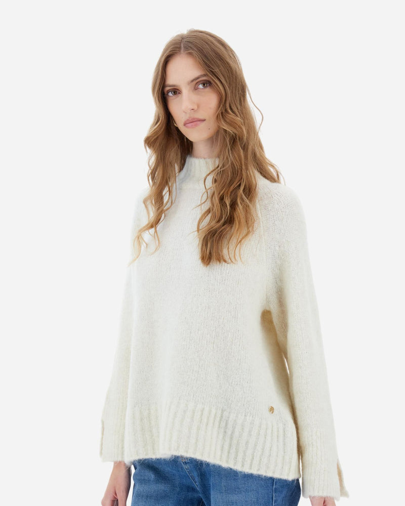 Suéter de cuello alto Beth para mujer de La Martina - Pristine