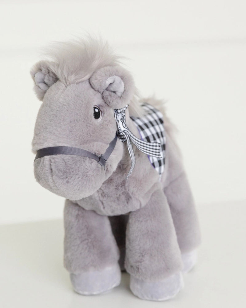 Piccoli Horse Toy - Gray