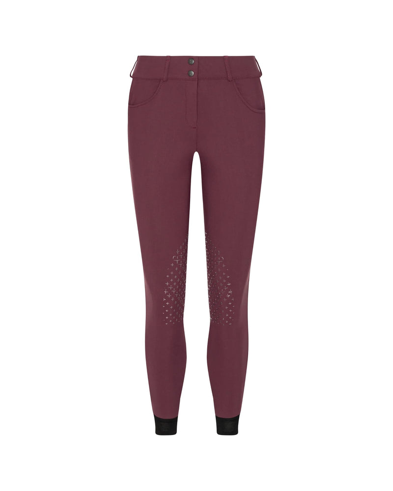 Trolle Athlete High Waist Knee Grip Breeches - Bordeaux