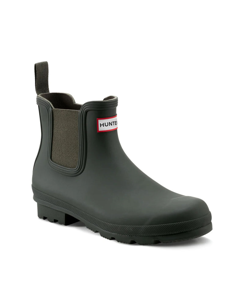 Hunter Original Chelsea Boots - Olive Green