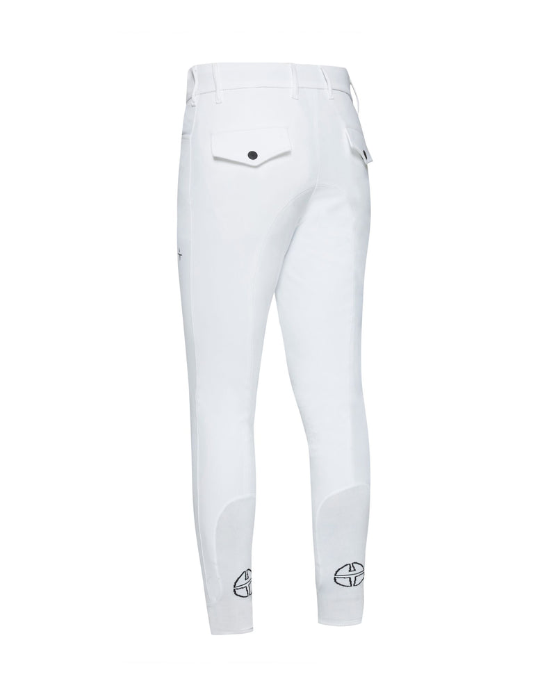 Trolle Men's Athletic Back Pocket KG Breeches - White