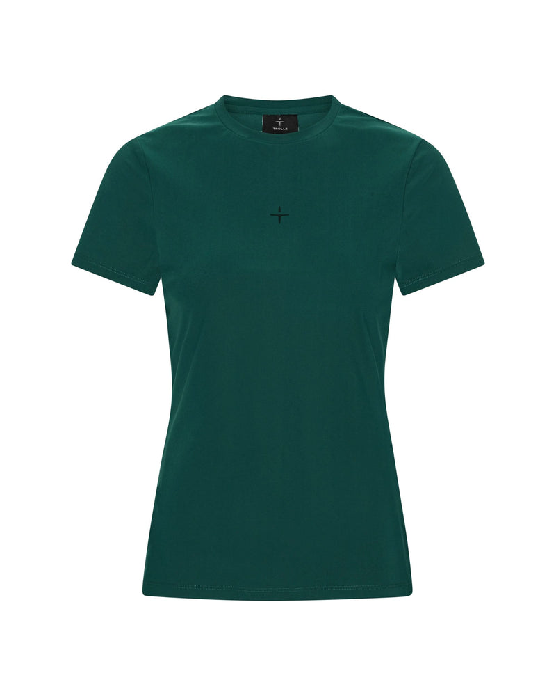 Trolle Athl Perforated T-shirt - Spruce Green