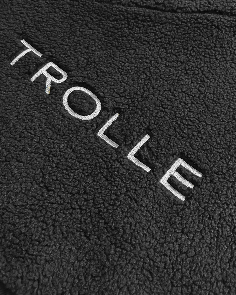 Trolle Polar Fleece Rug - Light Grey