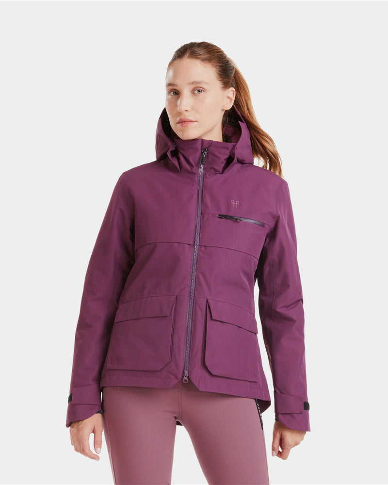 Chaqueta esencial Horse Pilot para mujer - Dark Purple