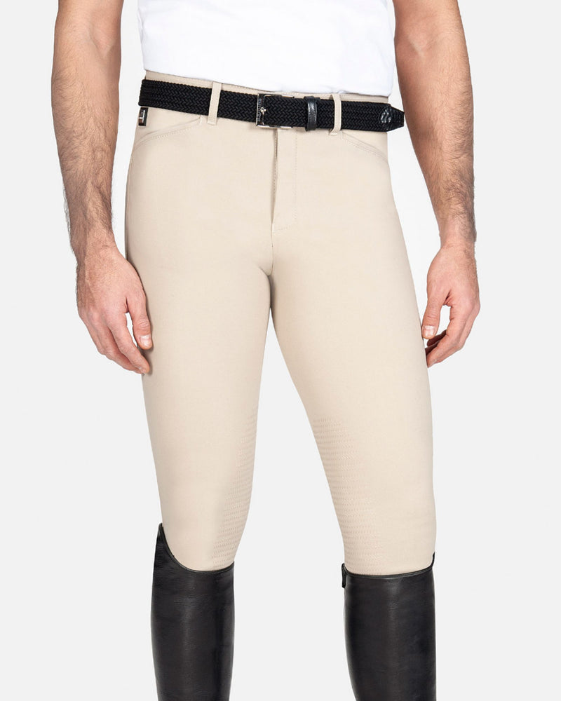 Pantalones de montar Equiline KG Willow para hombre - Beige