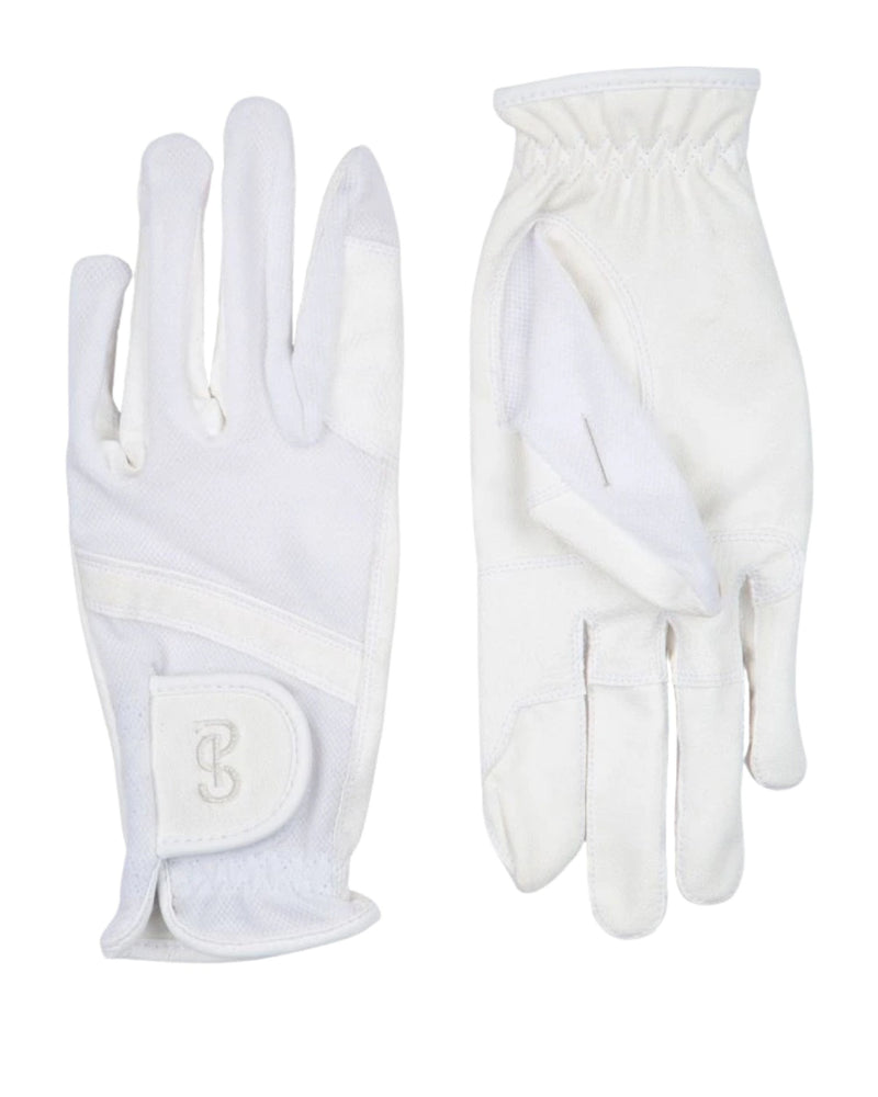Guantes de equitación de malla para hombre de PS of Sweden - White