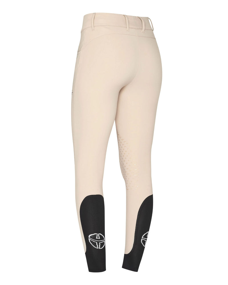 Trolle New Star Cut High Waist Knee Grip Breeches - Beige