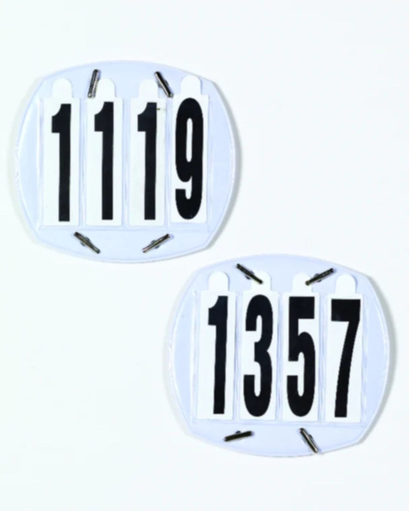 Equi-Essentials Competition Number Set - White