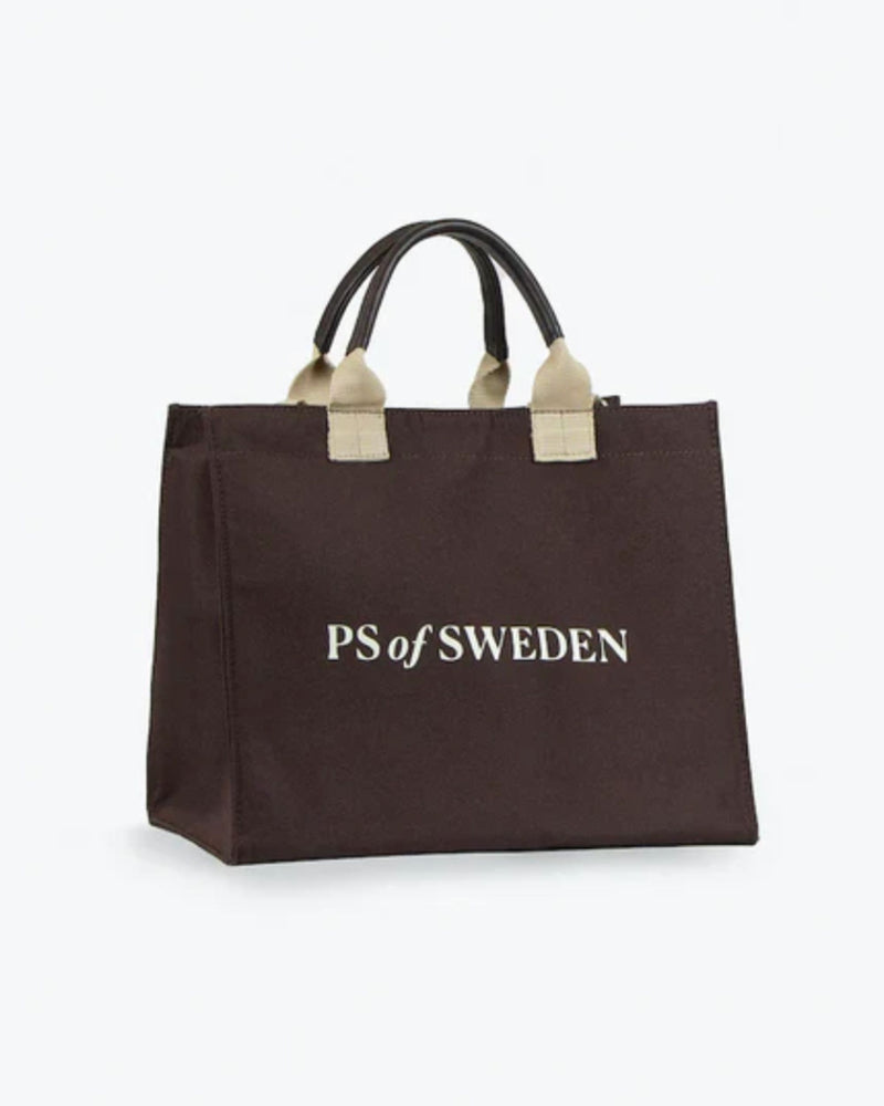 PS of Sweden Gabrielle Grooming Bag - Coffee