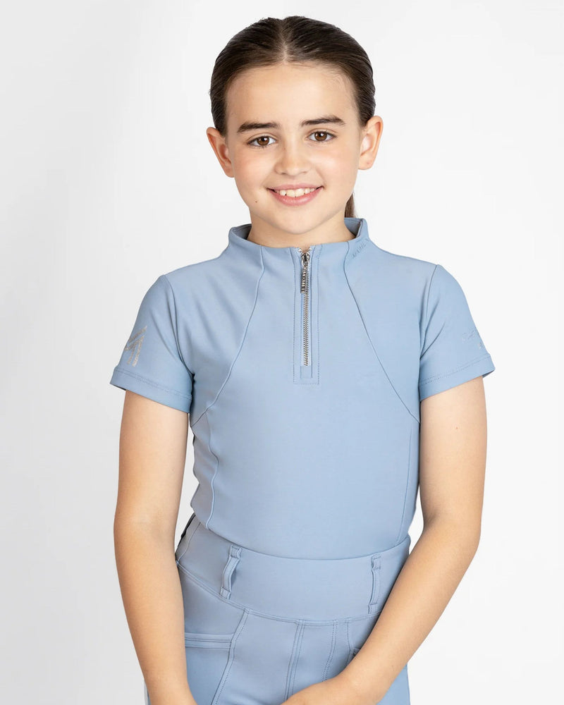 Maximilian YR Short Sleeve Base Layer - Aqua