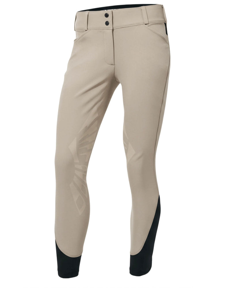 Struck 40 Series Knee Grip Women Breeches - Beige