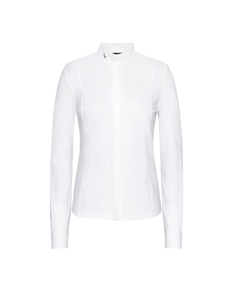 Trolle Long Sleeve Competition Shirt - White