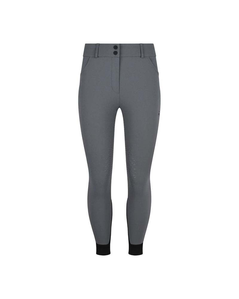 Trolle CD Mid Rise Full Grip Breeches - Stone Grey