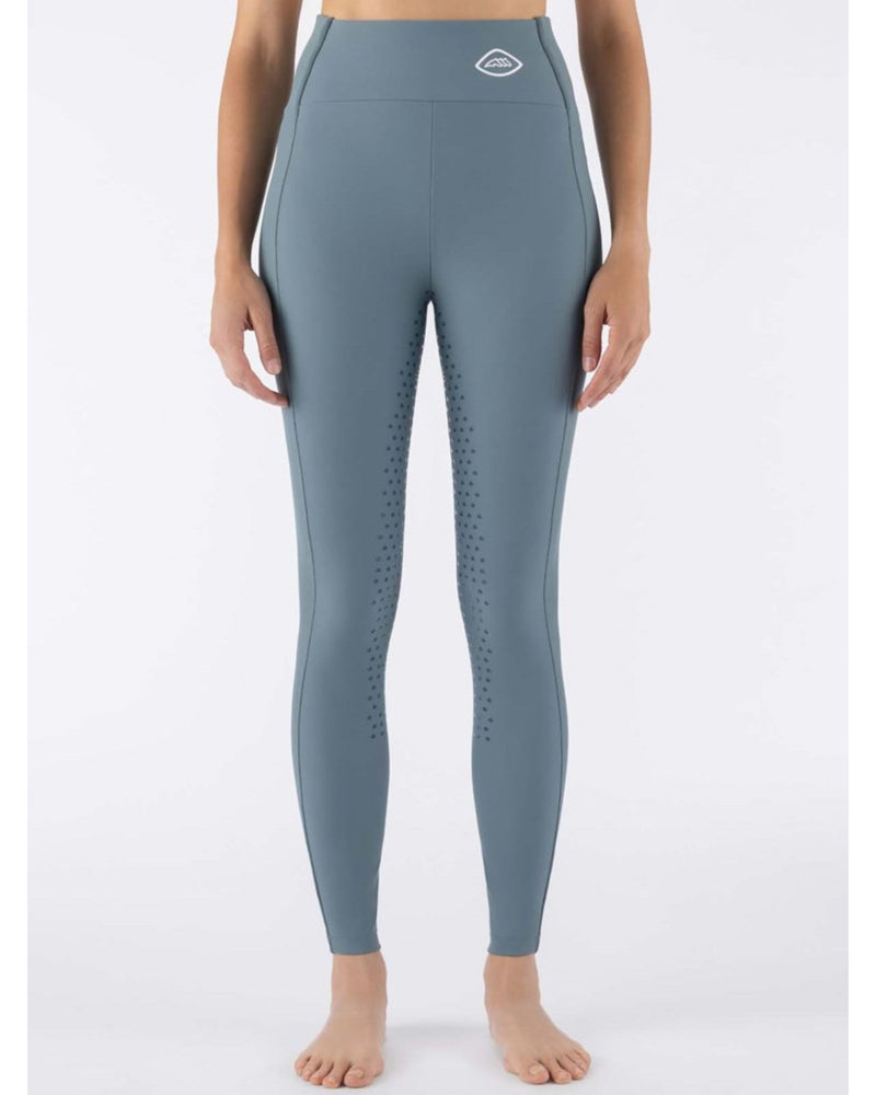 Equiline Cheggifh Full Grip Leggings - Forest Green