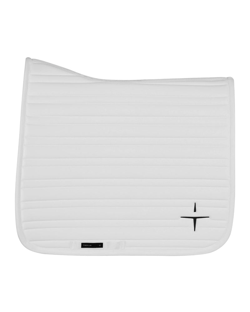Trolle Tetragon Dressage Saddle Pad - White