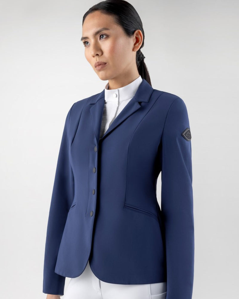 Chaqueta de competición Equiline Compet para mujer - Navy Peony