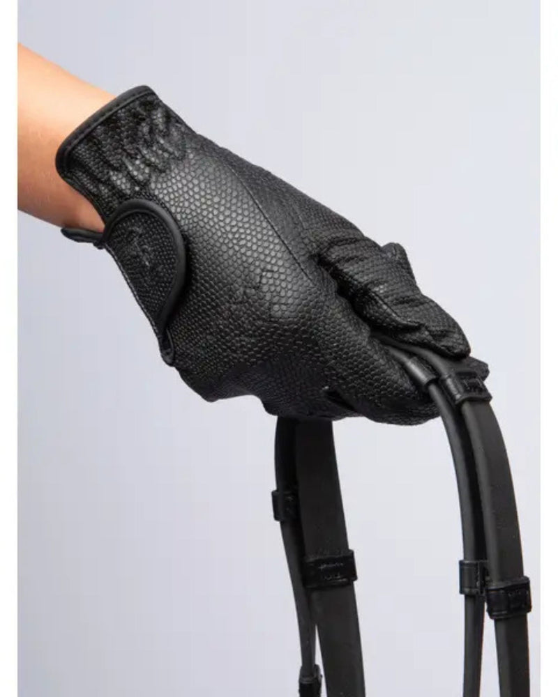 PS of Sweden Grip Riding Gloves - Black