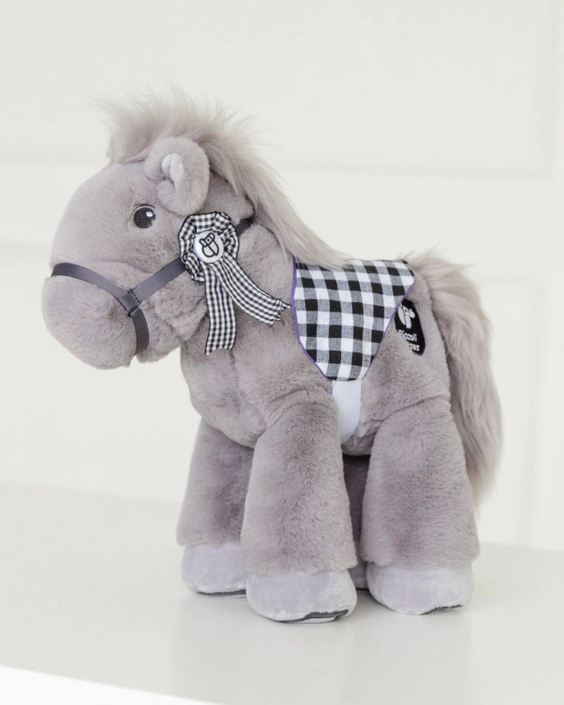 Piccoli Horse Toy - Gray