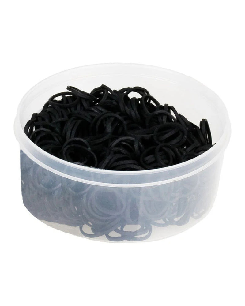 Equi-Essentials Rubber Bands - Black