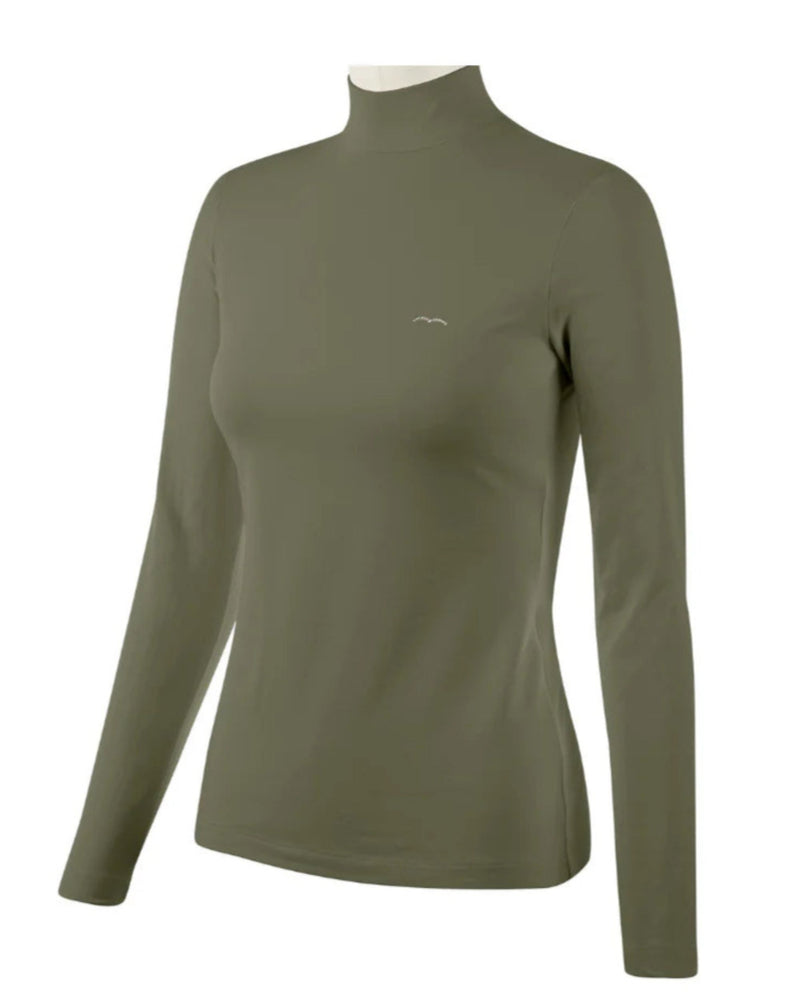 Animo detrás de la camiseta de manga larga - Green