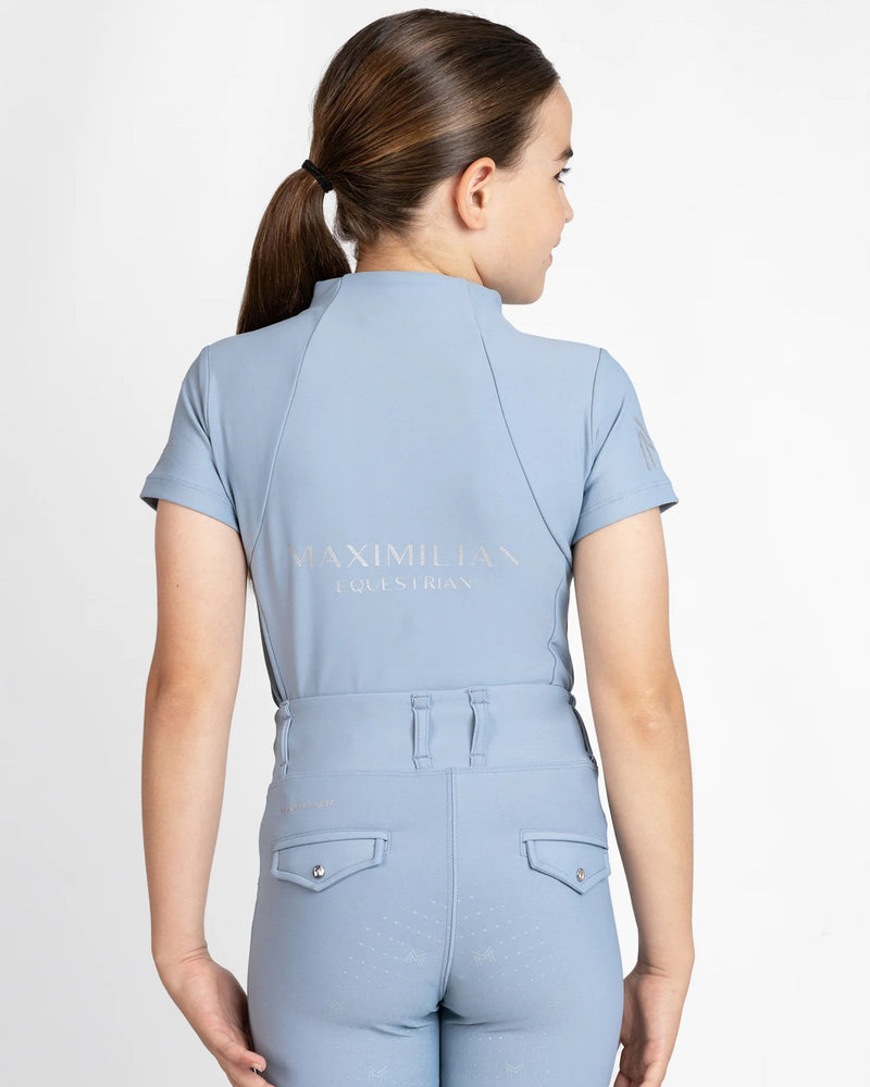 Maximilian YR Short Sleeve Base Layer - Aqua
