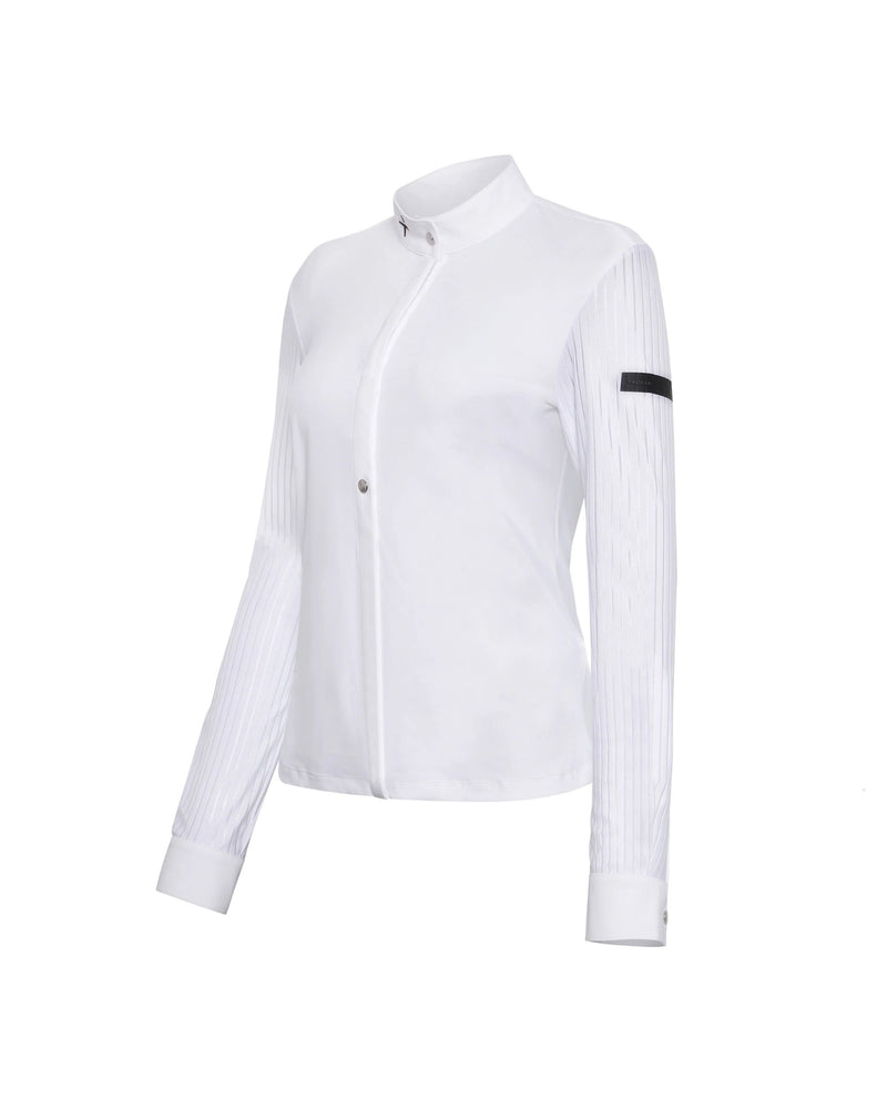 Trolle High Speed Long Sleeve Show Shirt - White