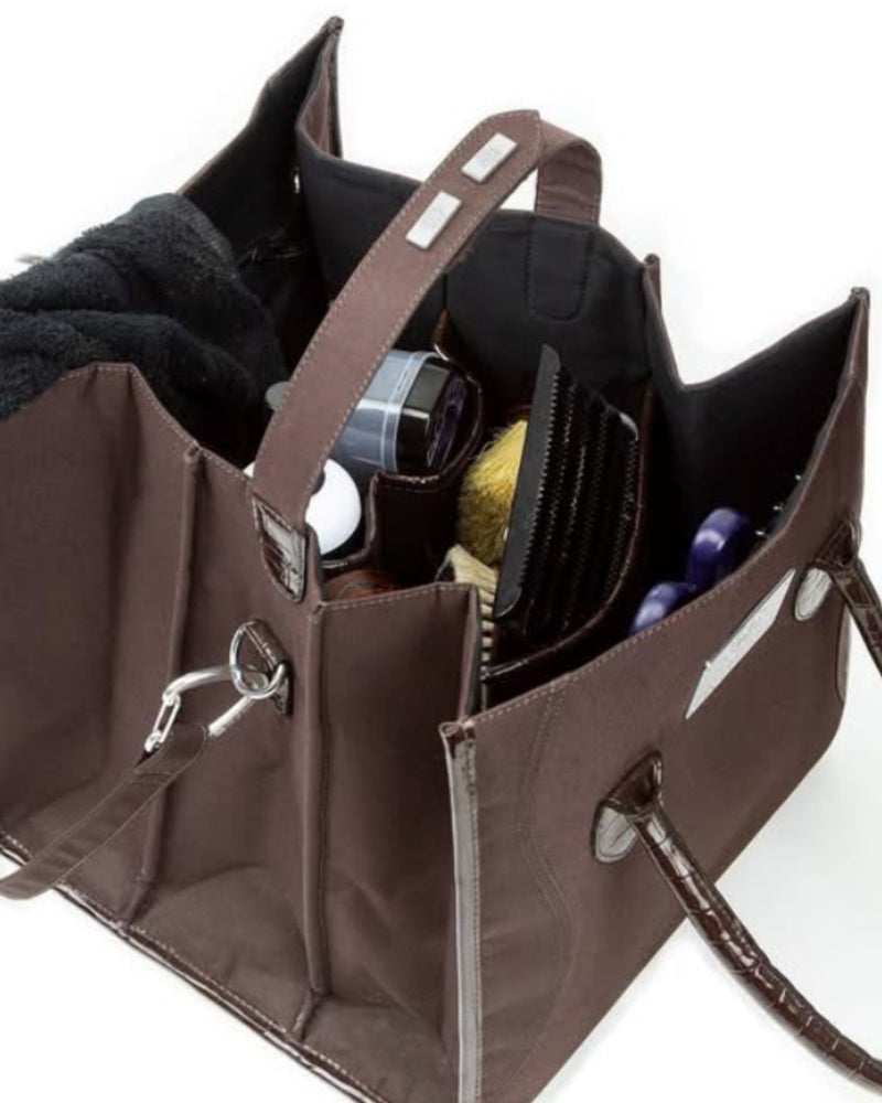 PS of Sweden Gabrielle Grooming Bag - Coffee