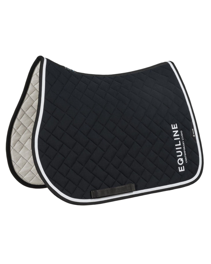 Manta de silla de salto Equiline Crelize - Negro
