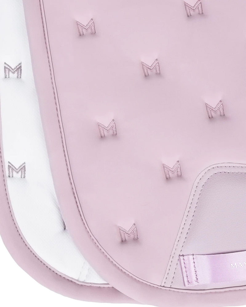 Maximilian Stamp Jump Saddle Pad - Mauve