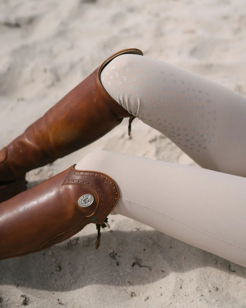Pomme Nellie Bling Knee Grip Breeches - Beige