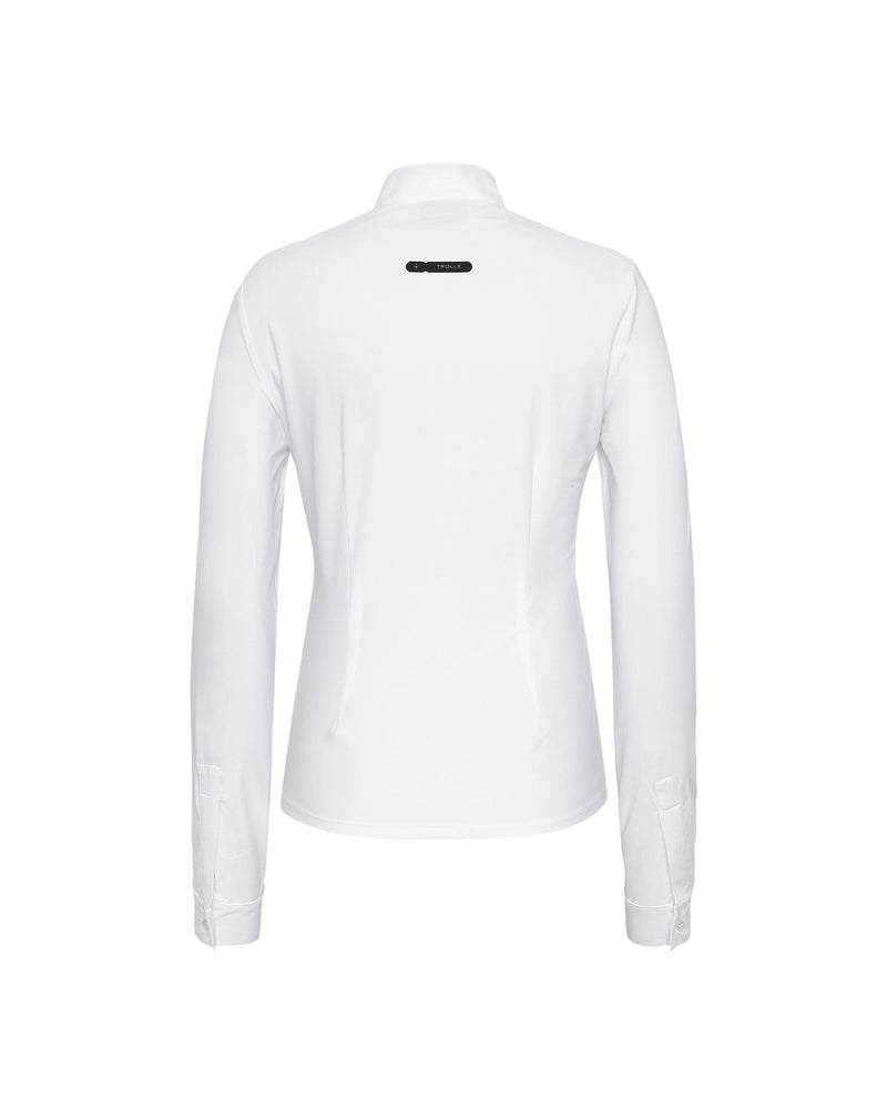 Trolle Long Sleeve Competition Shirt - White