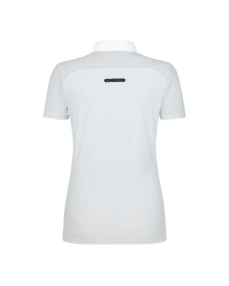Trolle High Speed Short Sleeve Show Shirt - White