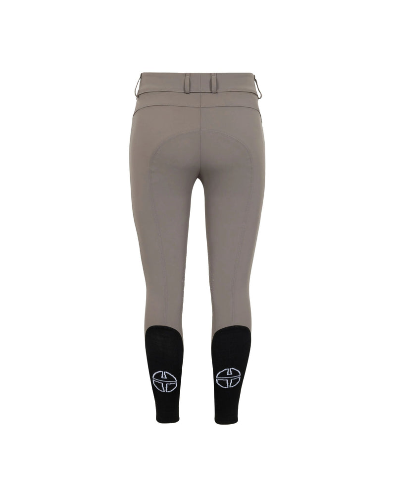 Trolle New Star Cut High Waist Knee Grip Breeches - Taupe