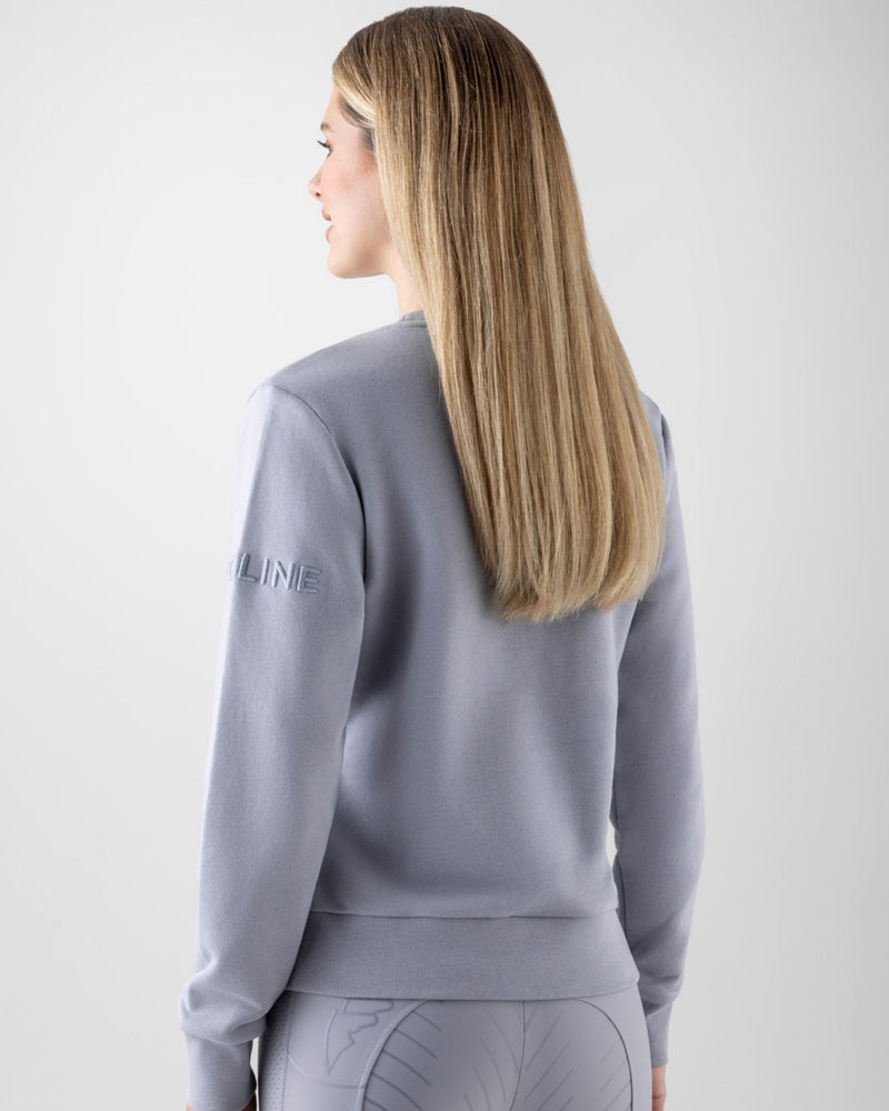 Sudadera Equiline Cartac - Lilac Grey