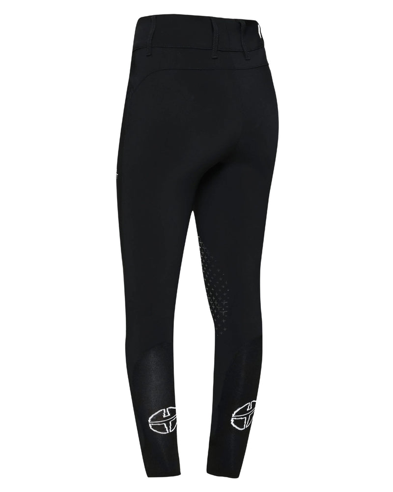 Trolle New Star Cut High Waist Knee Grip Breeches - Black