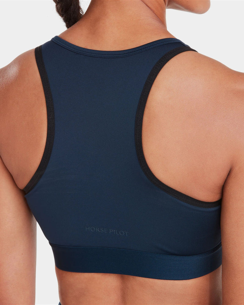 Horse Pilot Bra - Navy