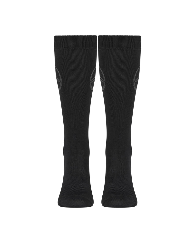 Trolle Star Logo Riding Sock - Black