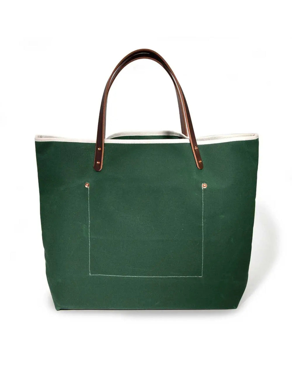 Tennis Green Waxed Canvas