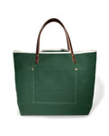 Tennis Green Waxed Canvas
