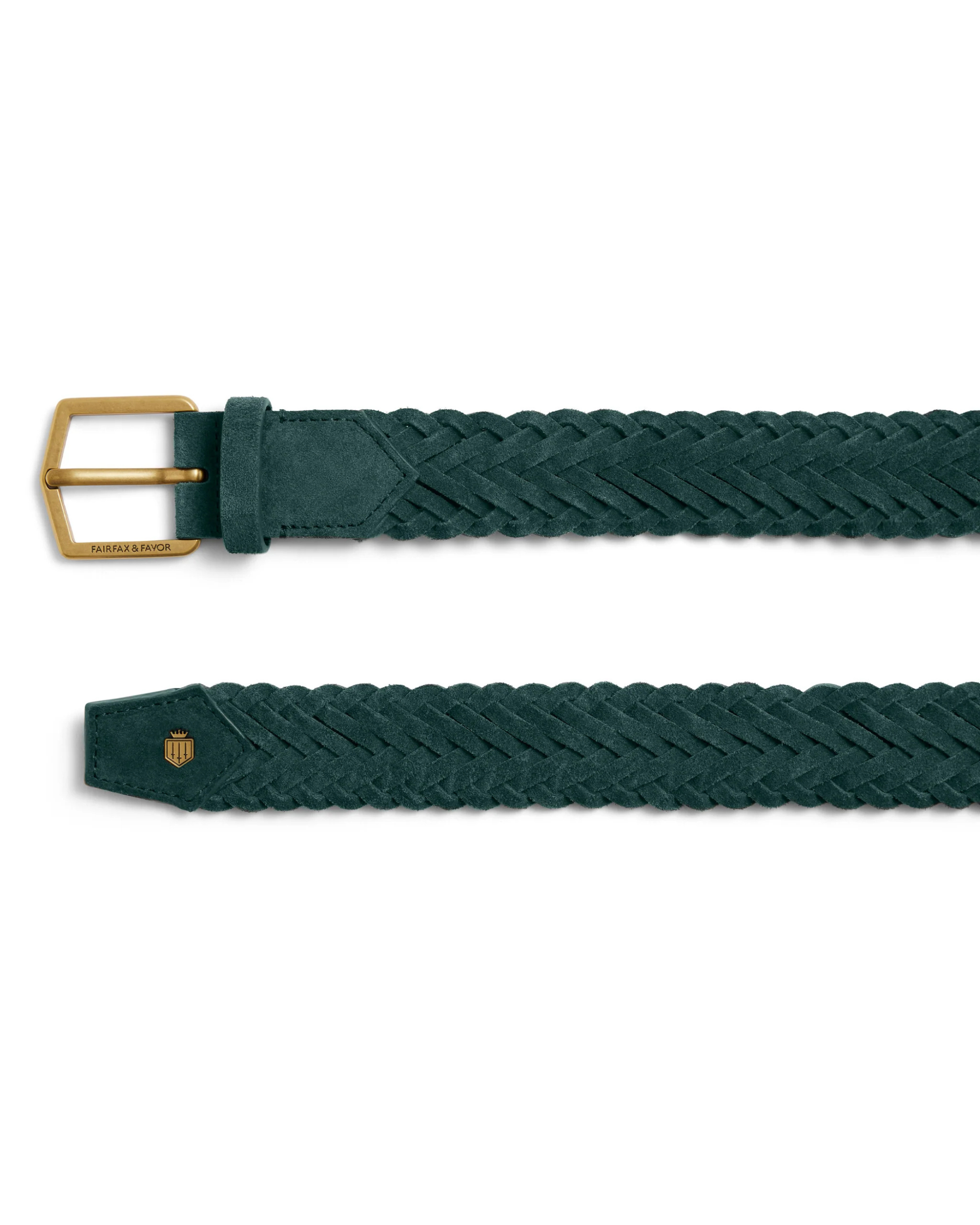Pine Green Suede